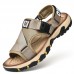 Men Daily Buckle Outdoor Walking Rubber Soled Casual Sandals