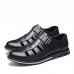 Men Hook Loop Hollow Out Business Casual Dress Sandals